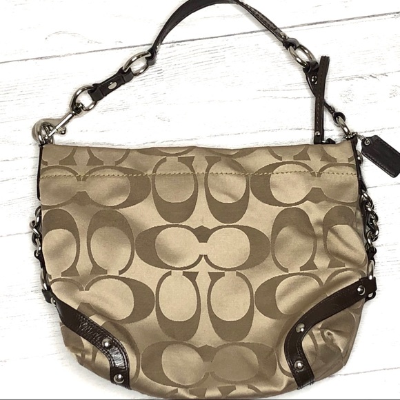 Coach Signature Sateen Hobo Carly - Picture 3 of 8